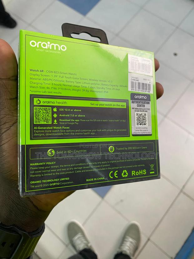 Oraimo Watch 6r - thumbnail 3