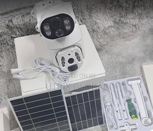 Ubox 6mp 4g Solar Cctv Camera Dual Lens Ptz - thumbnail 2