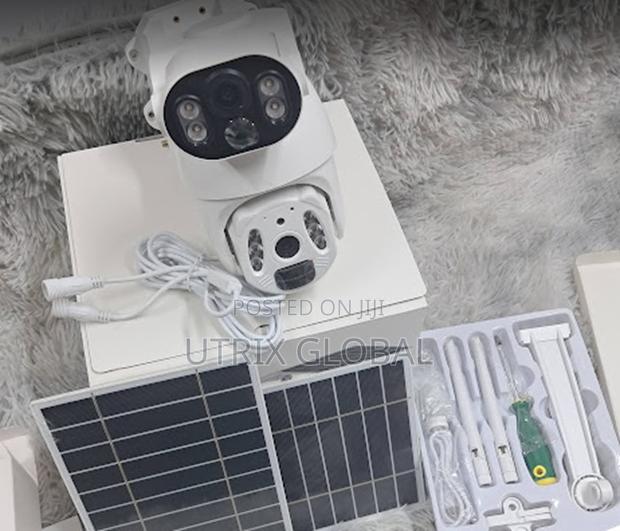 Ubox 6mp 4g Solar Cctv Camera Dual Lens Ptz - main view