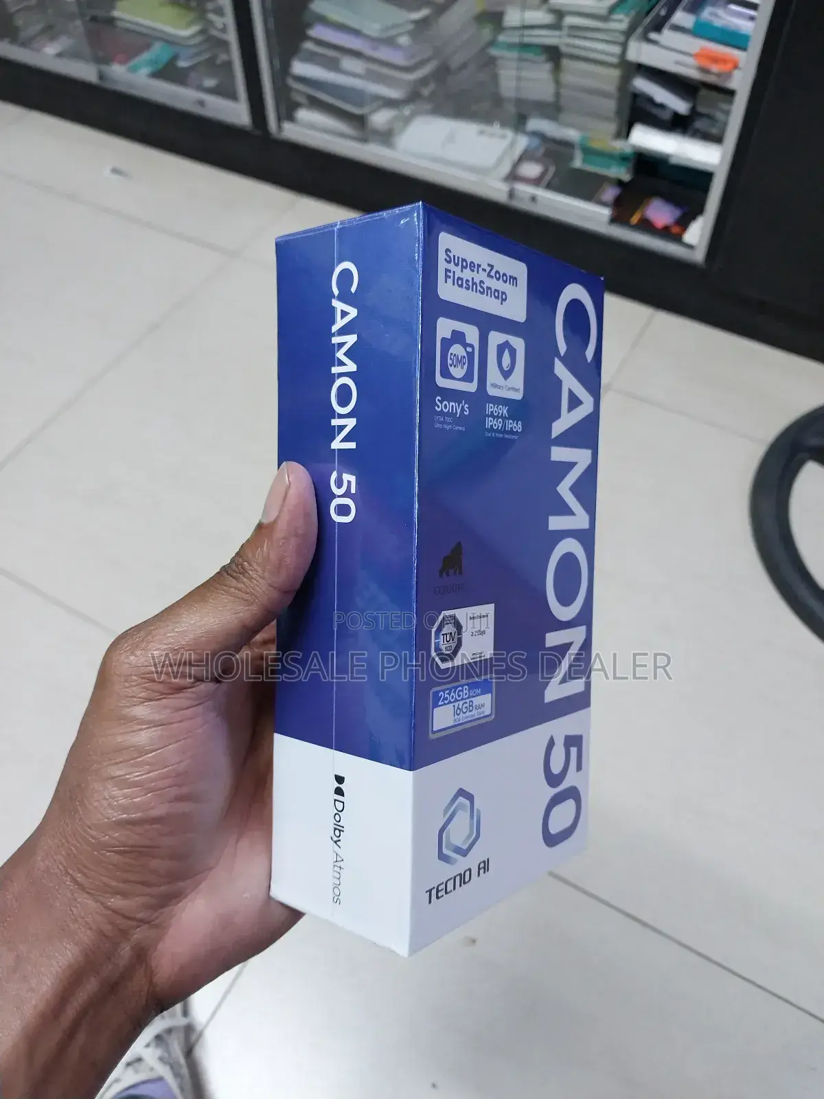 New Tecno Camon 50 256 GB Green