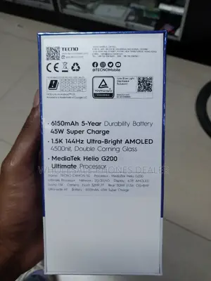 New Tecno Camon 50 256 GB Green