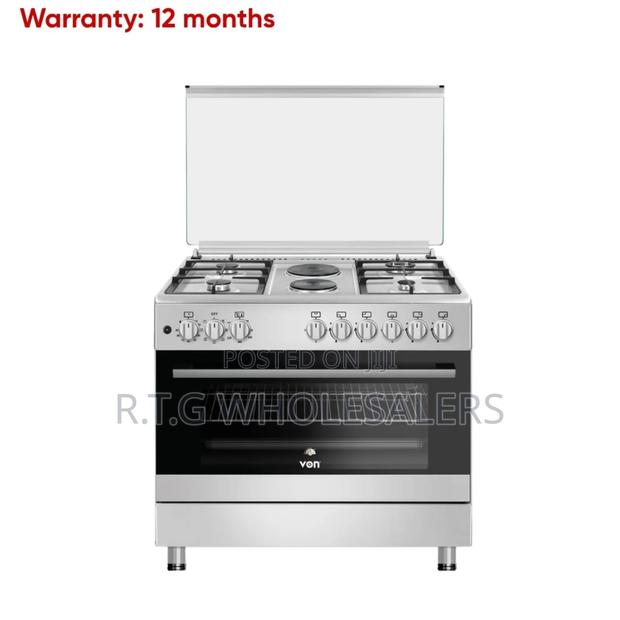 Von 60*90 Cooker With 4 Gas + 2 Electric Plates