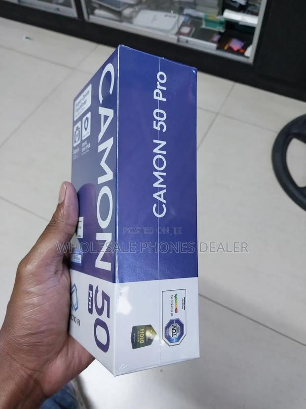 New Tecno Camon 50 256 GB Black - thumbnail 3