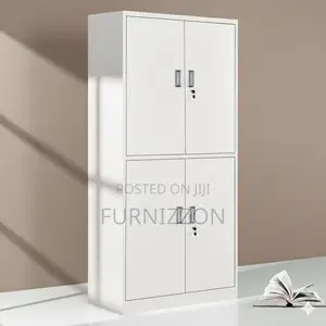 Modern 4 Door Office Locker Cabinet