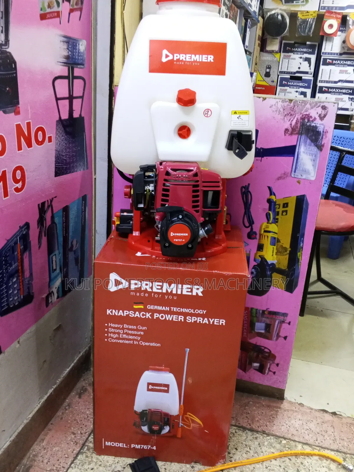 25l Premier Gasoline Knapsack Sprayer/ 4 Stroke Knapsack Sprayer