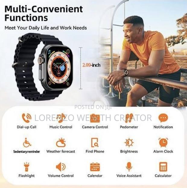 Big Touch Screen Hd Smartwatch - thumbnail 6