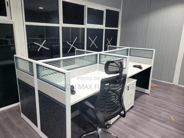 White New Reception Desk