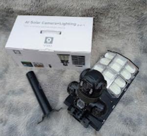 V380 4g Solar Security Camera With Triple Lens - main view