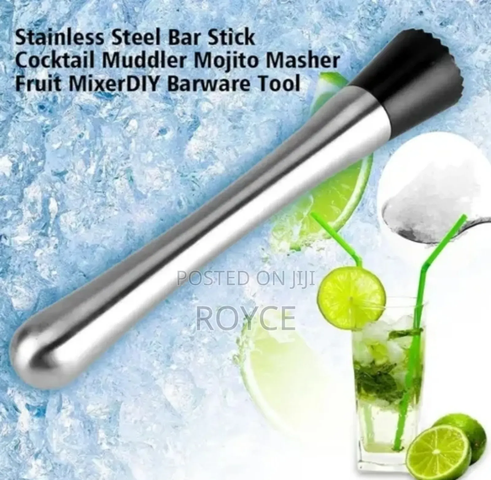Kmt Stainless Steel Cocktail Mace