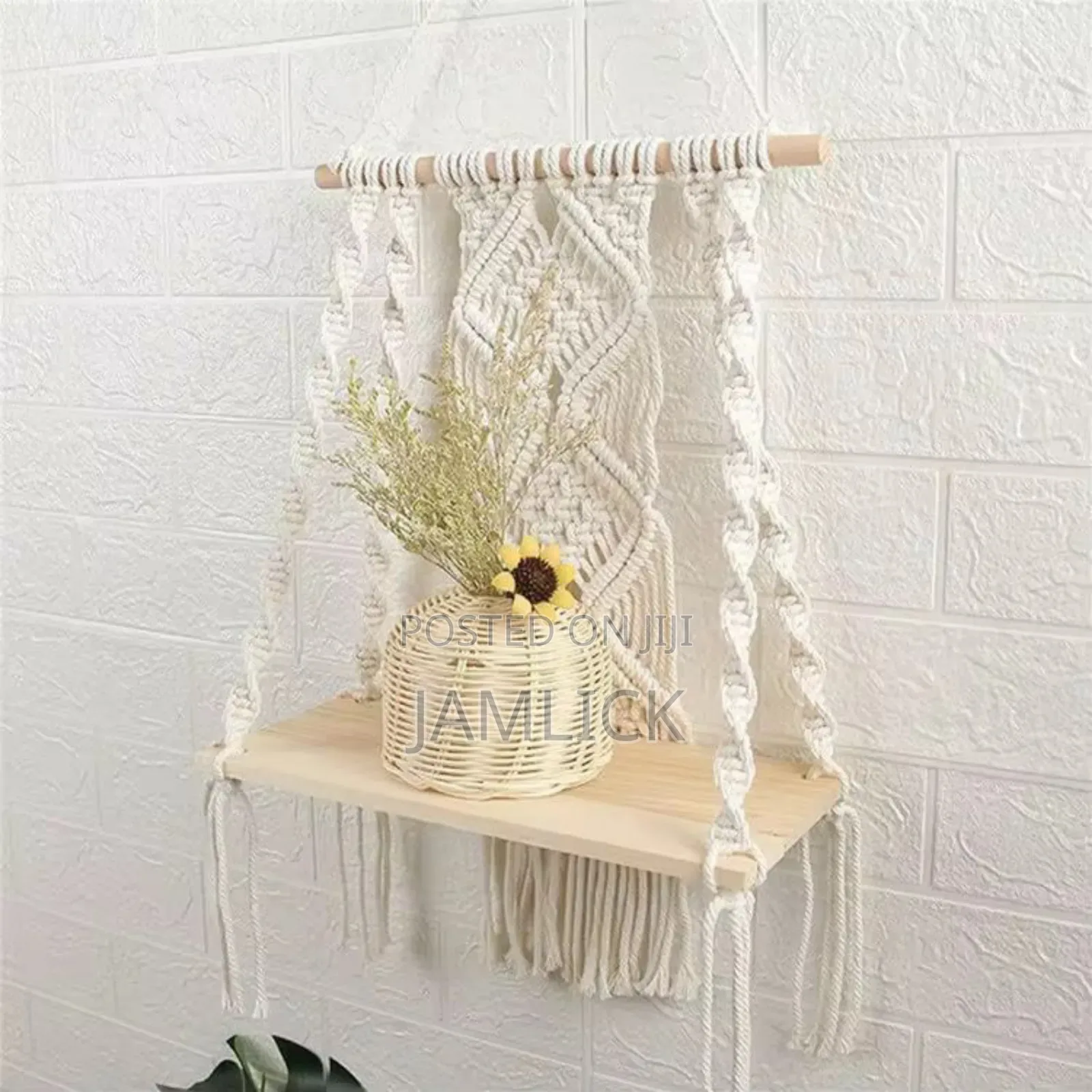 Single-Tier Wall Hanging Floating Shelf –Ks
