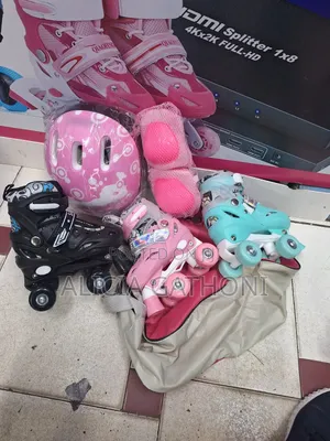 Quad Skates With Complete Gear