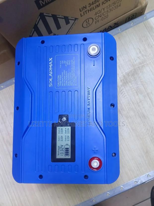 Solarmax 100ah Lithium Battery 12.8v - thumbnail 2