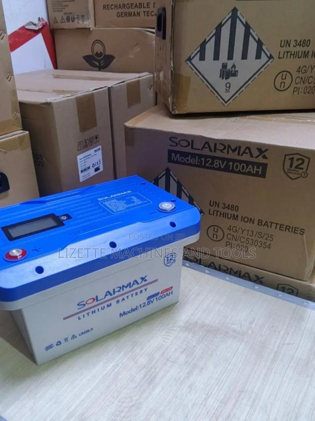 Solarmax 100ah Lithium Battery 12.8v - thumbnail 3
