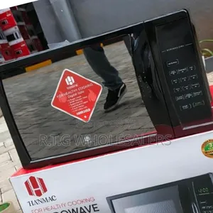 Hanmac 20-Litre Digital Kitchen Microwave With 9 Pre-Sets Safety Loc