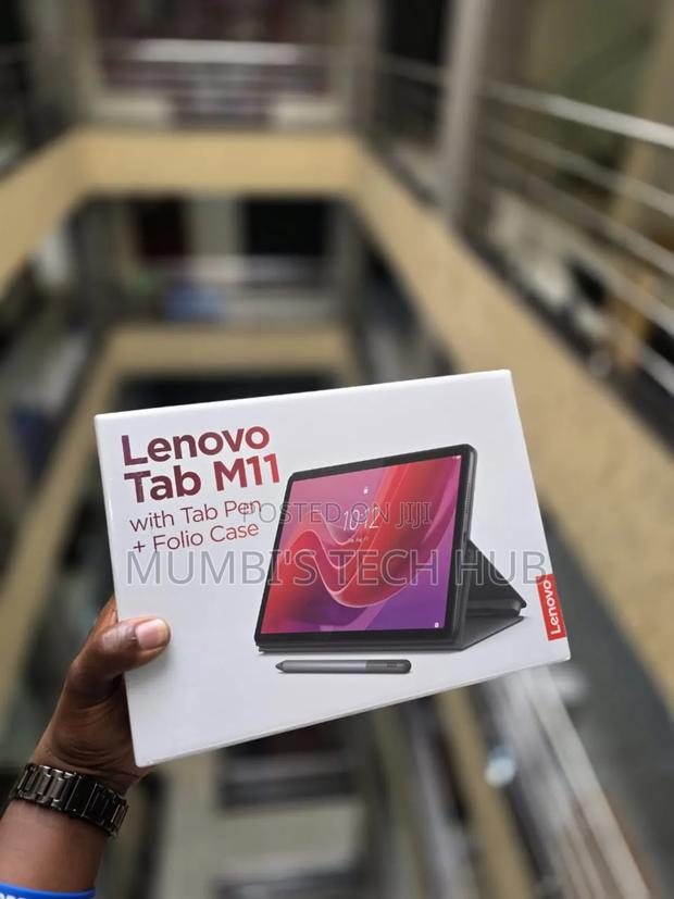 New Lenovo Tab M11 128 GB Black - thumbnail 3