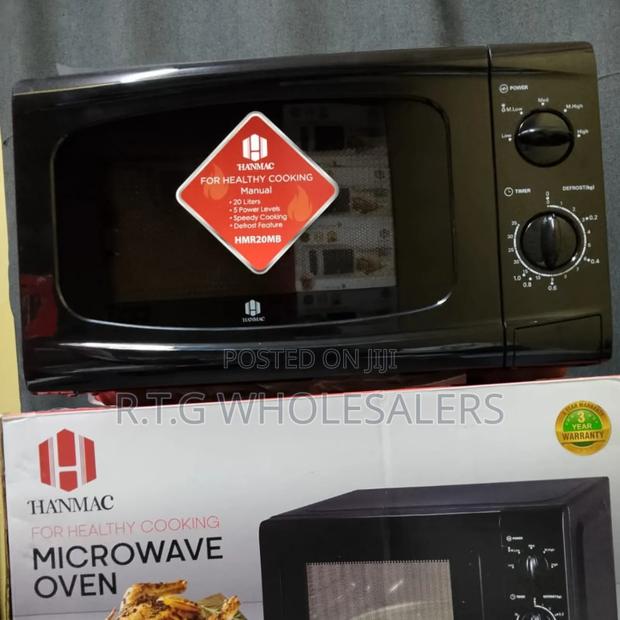Hanmac 20 L Manual Microwave (Black White) – 3‐Year Warranty