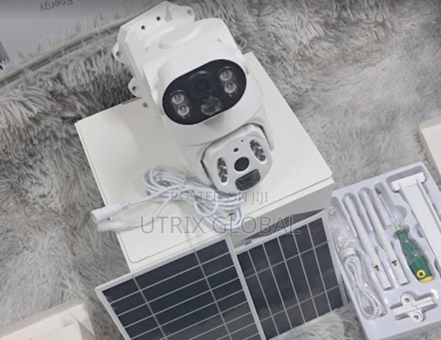 Ubox Solar 4g Ptz Camera 6mp Dual Lens