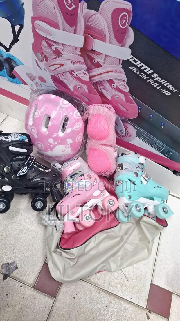 Kids Quad Skates Size 26_30, 31_34 - main view