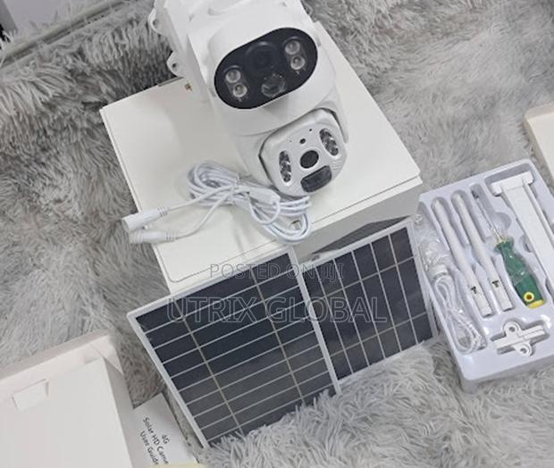 Ubox 6mp 4g Dual Lens Smart Solar Camera - main view