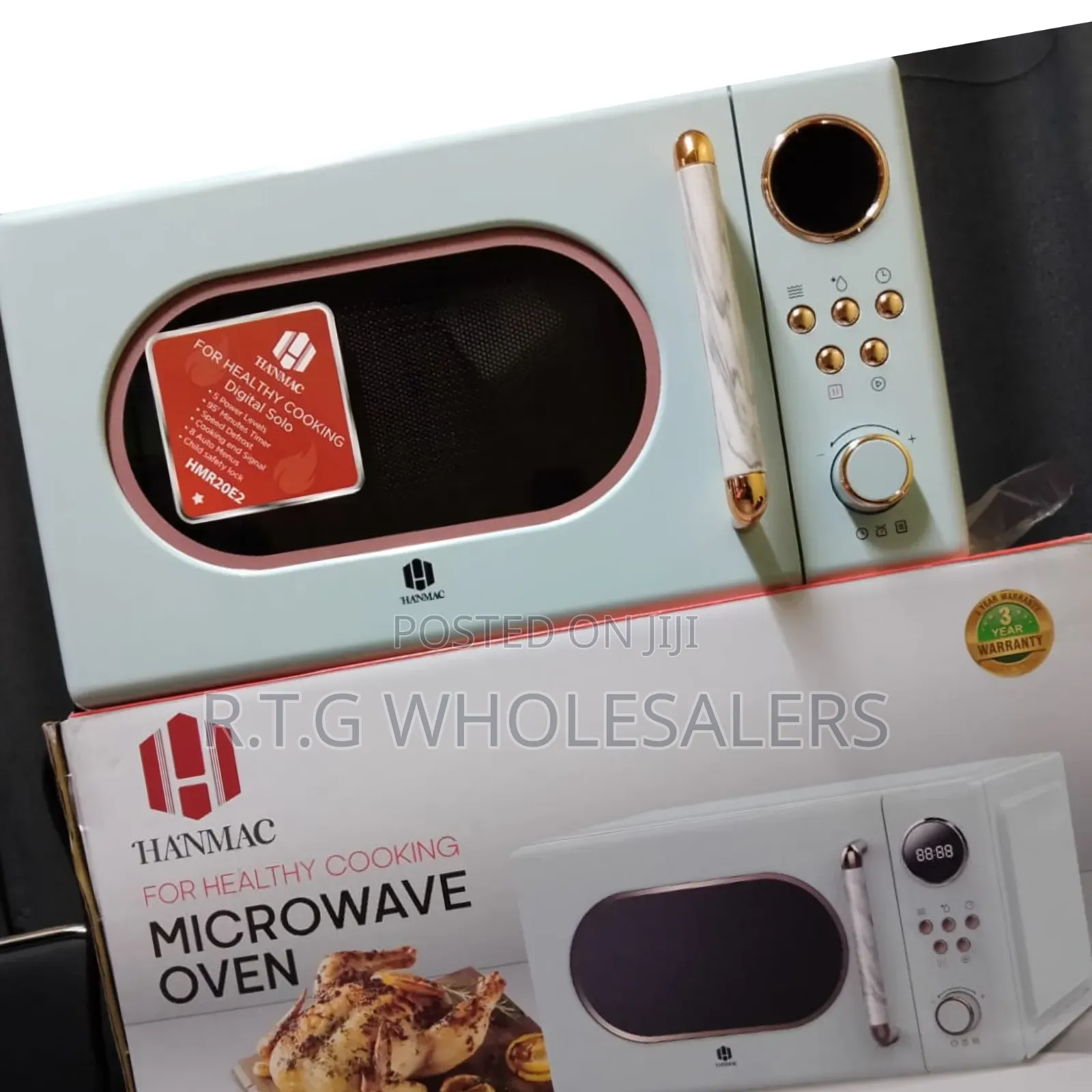 Hanmac 20 L Digital Microwave | 3‐Year Warranty Easy Controls