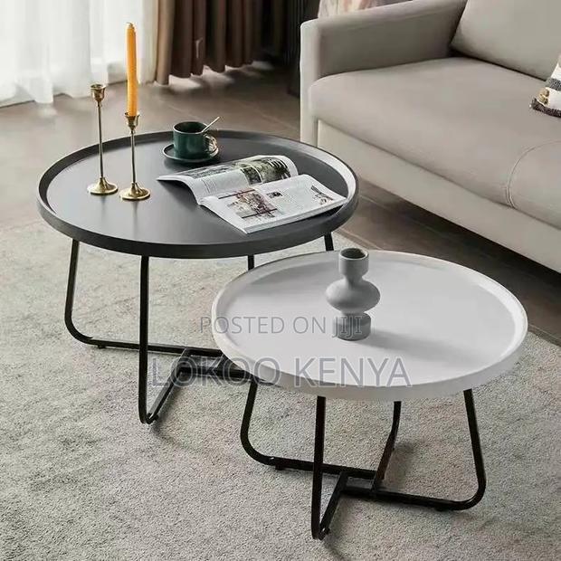 Coffee Table ; Wooden Round Coffee Table