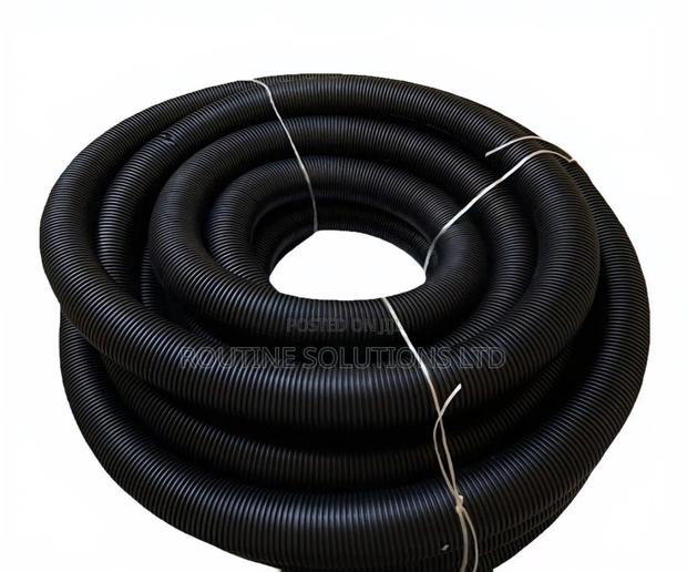 Flexible Conduit 50mm Black Roll of 15m