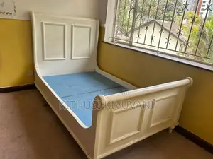 Solid Wooden Sleigh Bed Frame