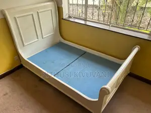 Solid Wooden Sleigh Bed Frame