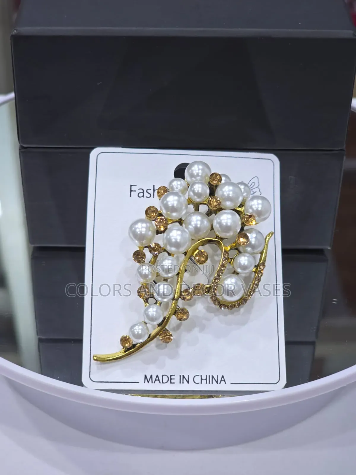 Luxe Pearl Bloom Pin
