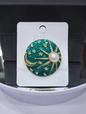 Emerald Brooch Available