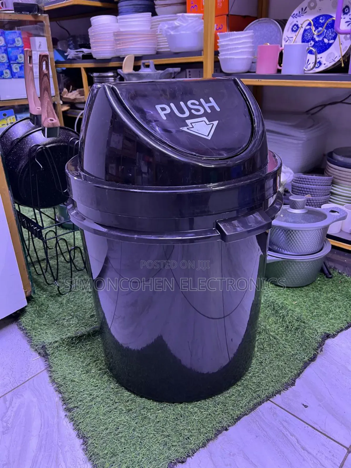 50l Kenpoly Swing Dustbin