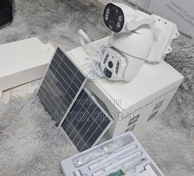 Ubox Dual Panel 6mp 4g Solar Ptz Dual Lens Camera