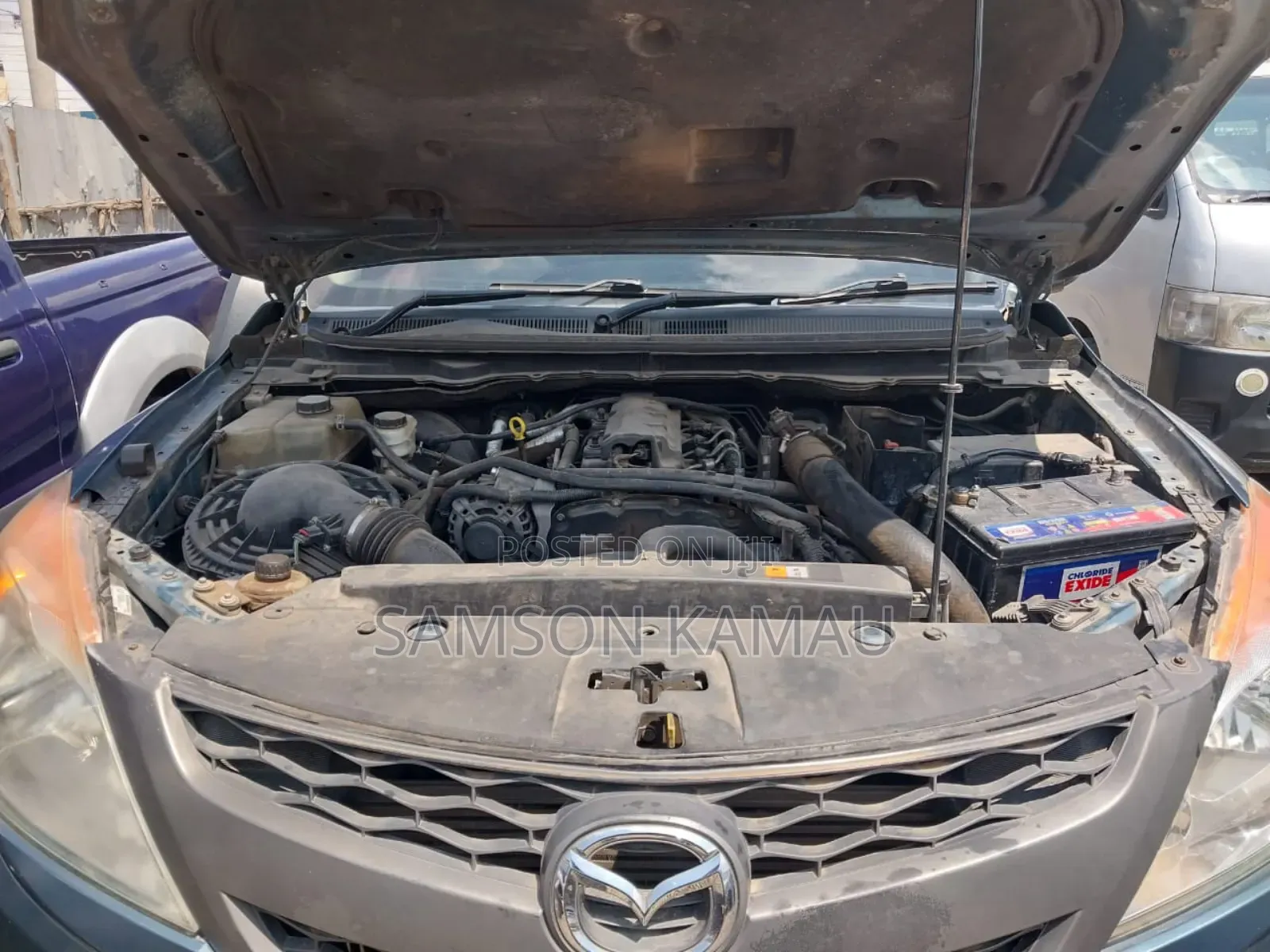 Mazda BT-50 2014 Blue