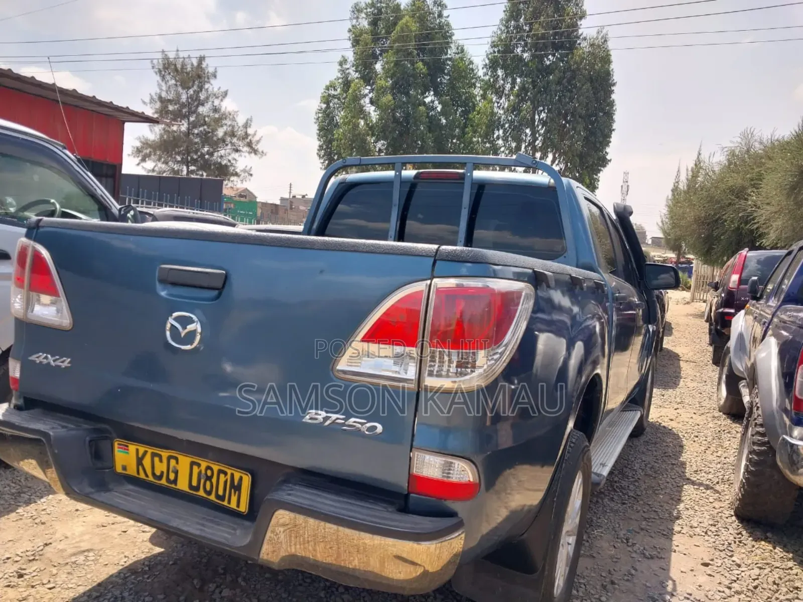 Mazda BT-50 2014 Blue