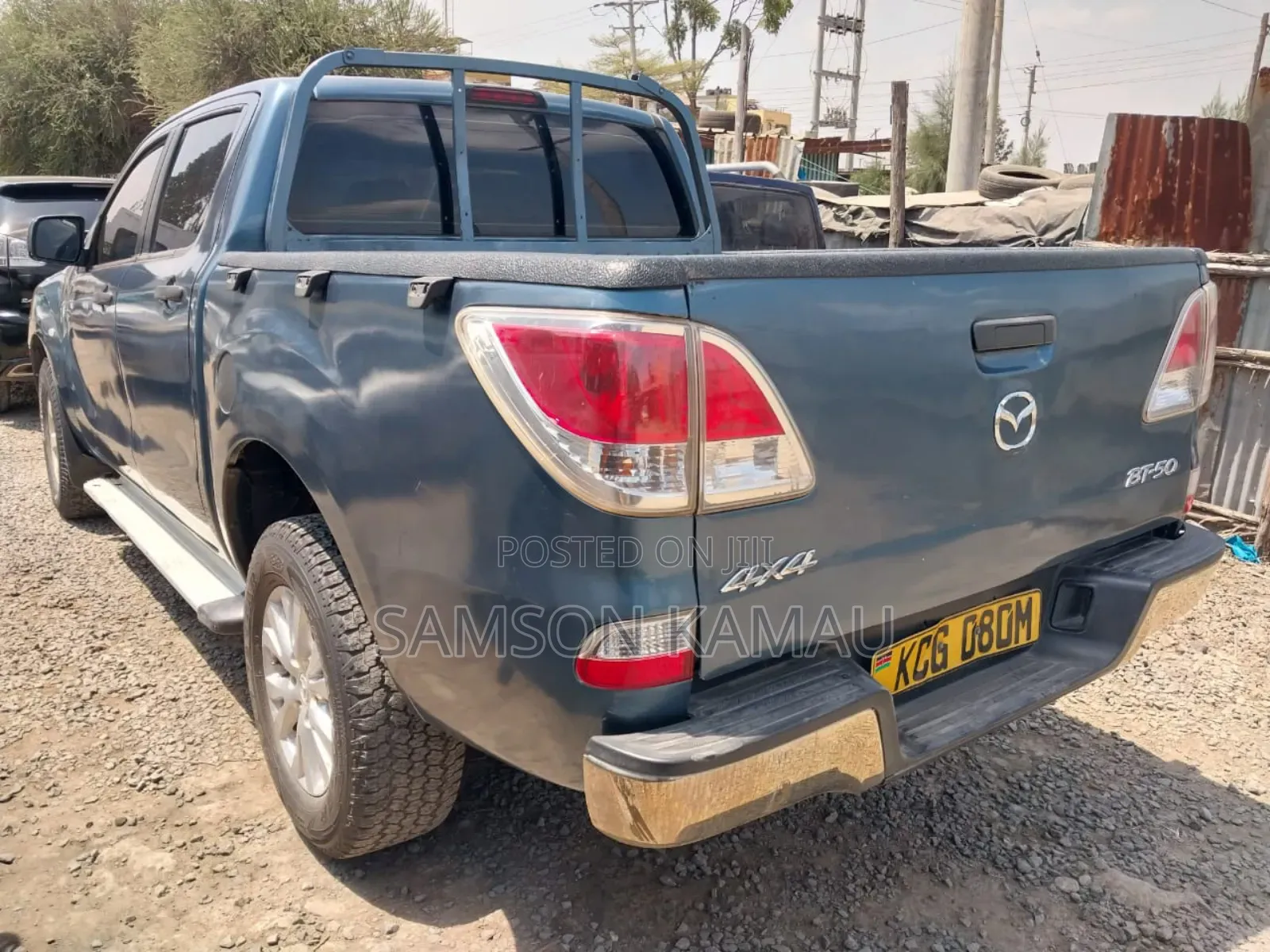 Mazda BT-50 2014 Blue