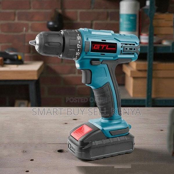 High Durability Cordless Drill With Drilling and Impact Functions