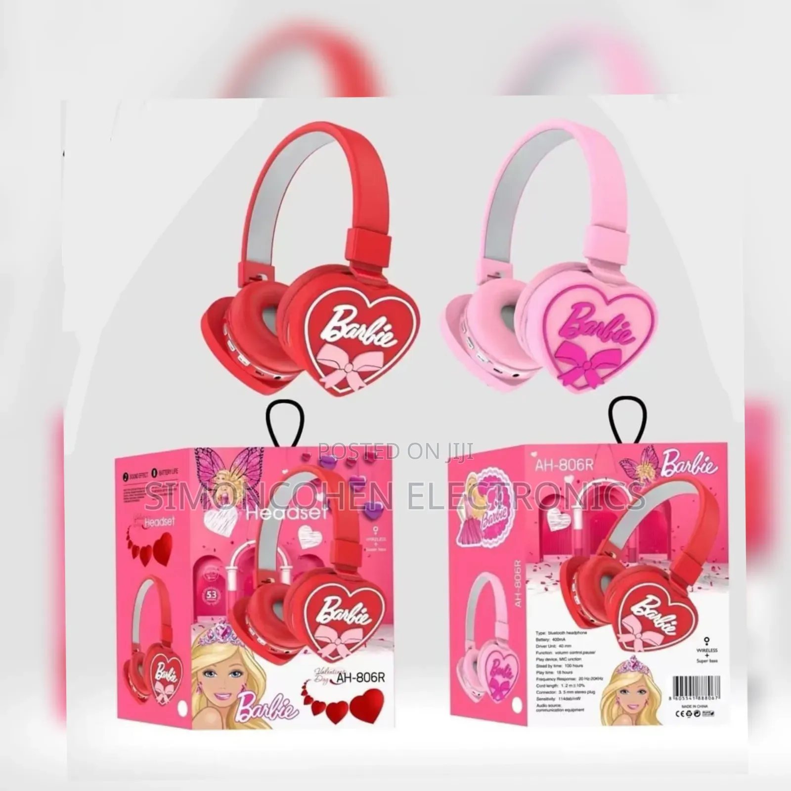 Cartoon Themed Wireless Headphones
