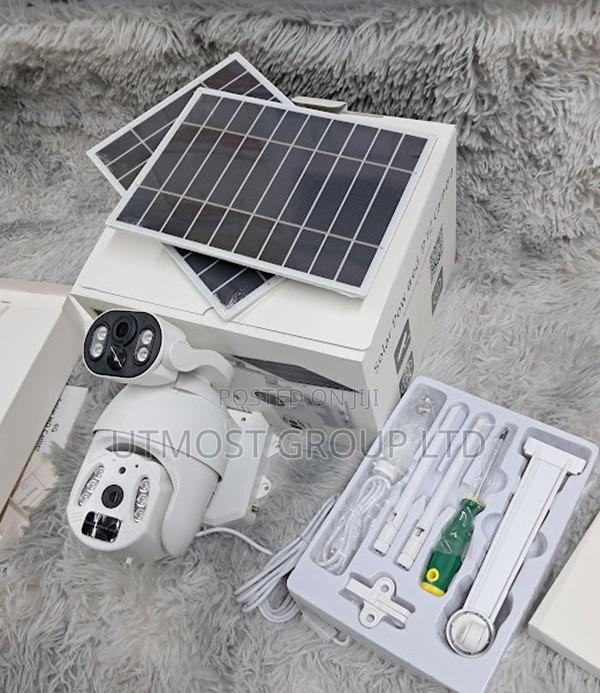 Ubox 6mp Dual Panel 4g Solar Powered PTZ Camera - main view