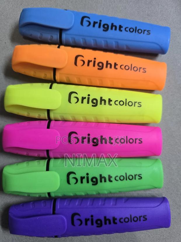Highlighters Oil Based 6pack - main view