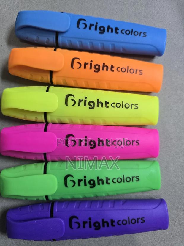 Highlighters Oil Based 6pack - thumbnail 3