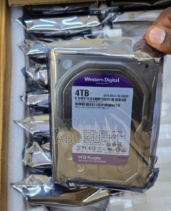 4tb Wd Purple Surveillance Hard Drive - main view