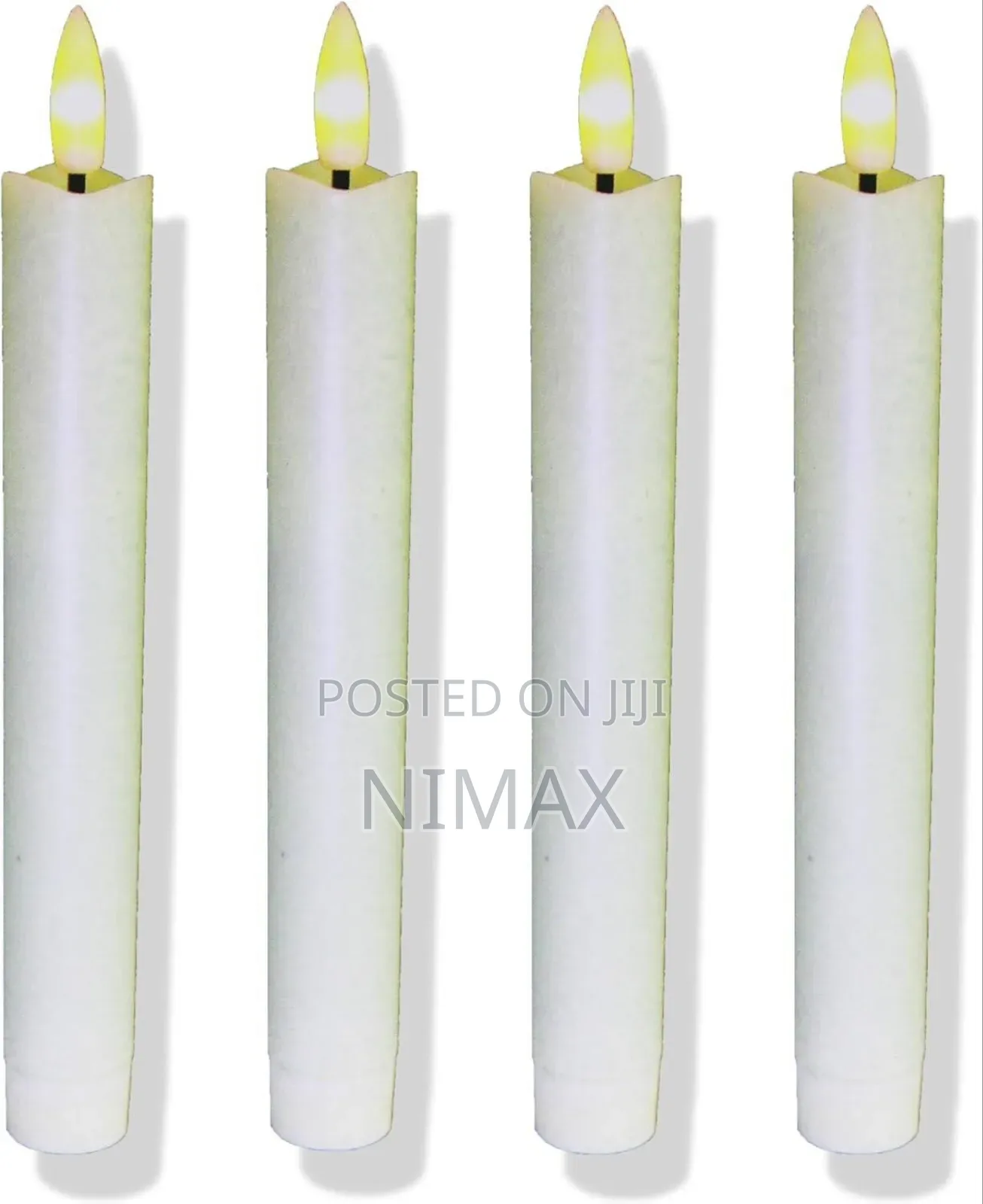 Plastic Led  Battery Operated Candles