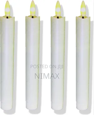 Plastic Led  Battery Operated Candles
