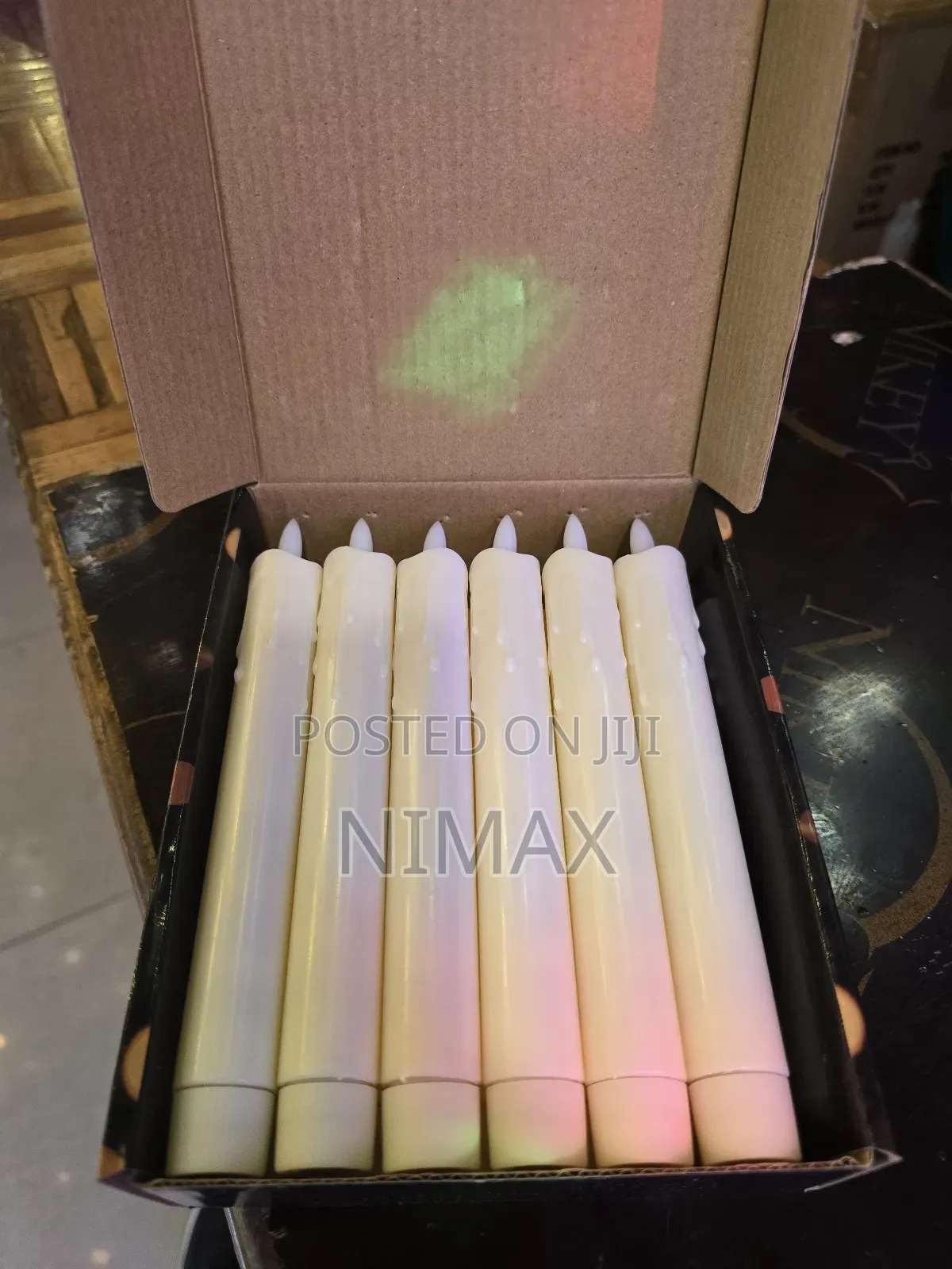 Plastic Led  Battery Operated Candles