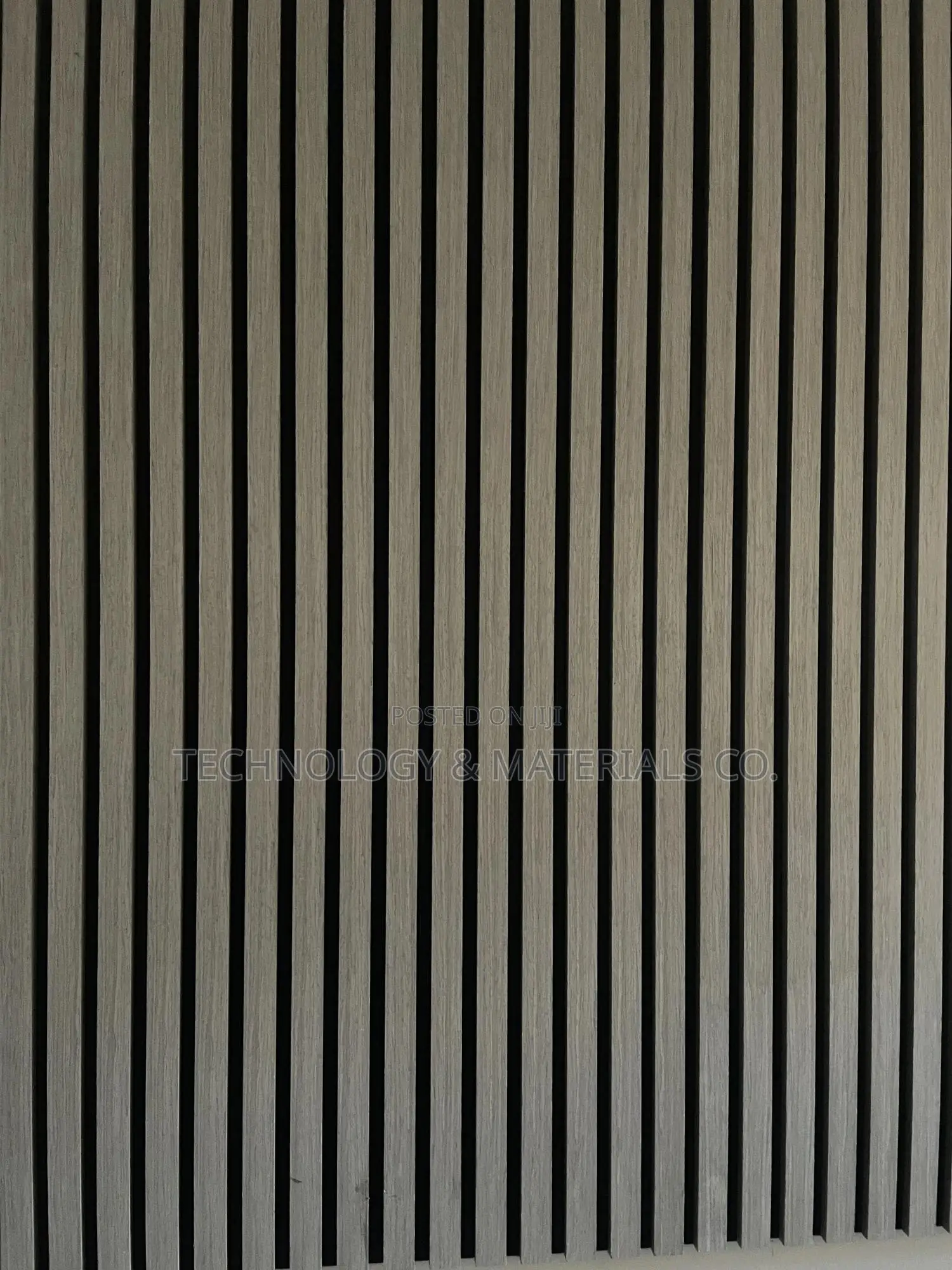 Slat Wood Acoustic Panel: 2400x600x21mm