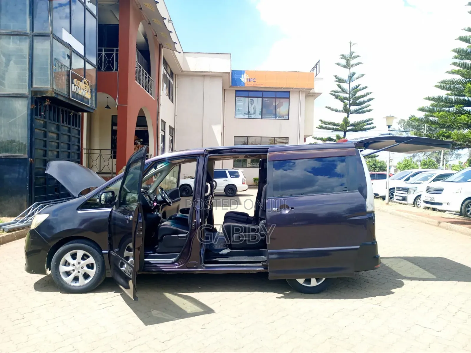 Nissan Serena 2011 Purple