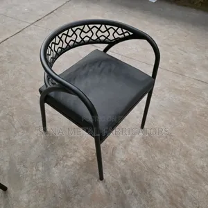Comfortable Modern Restaurant Chair With Durable Laser-Cut Design.