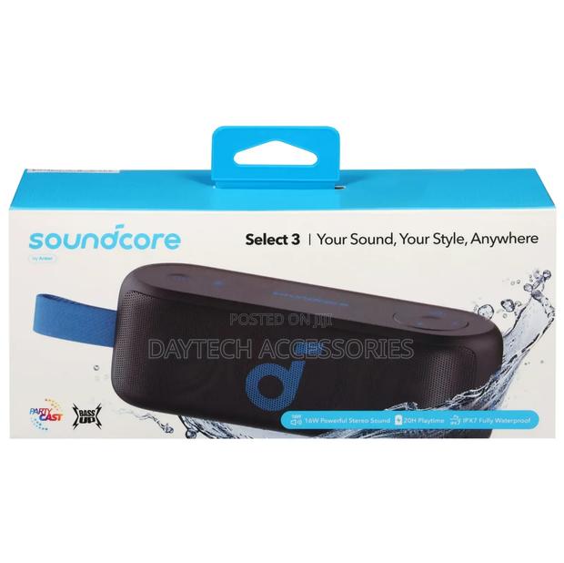 Anker Soundcore Select 3 Portable Outdoor Bluetooth Speaker - main view