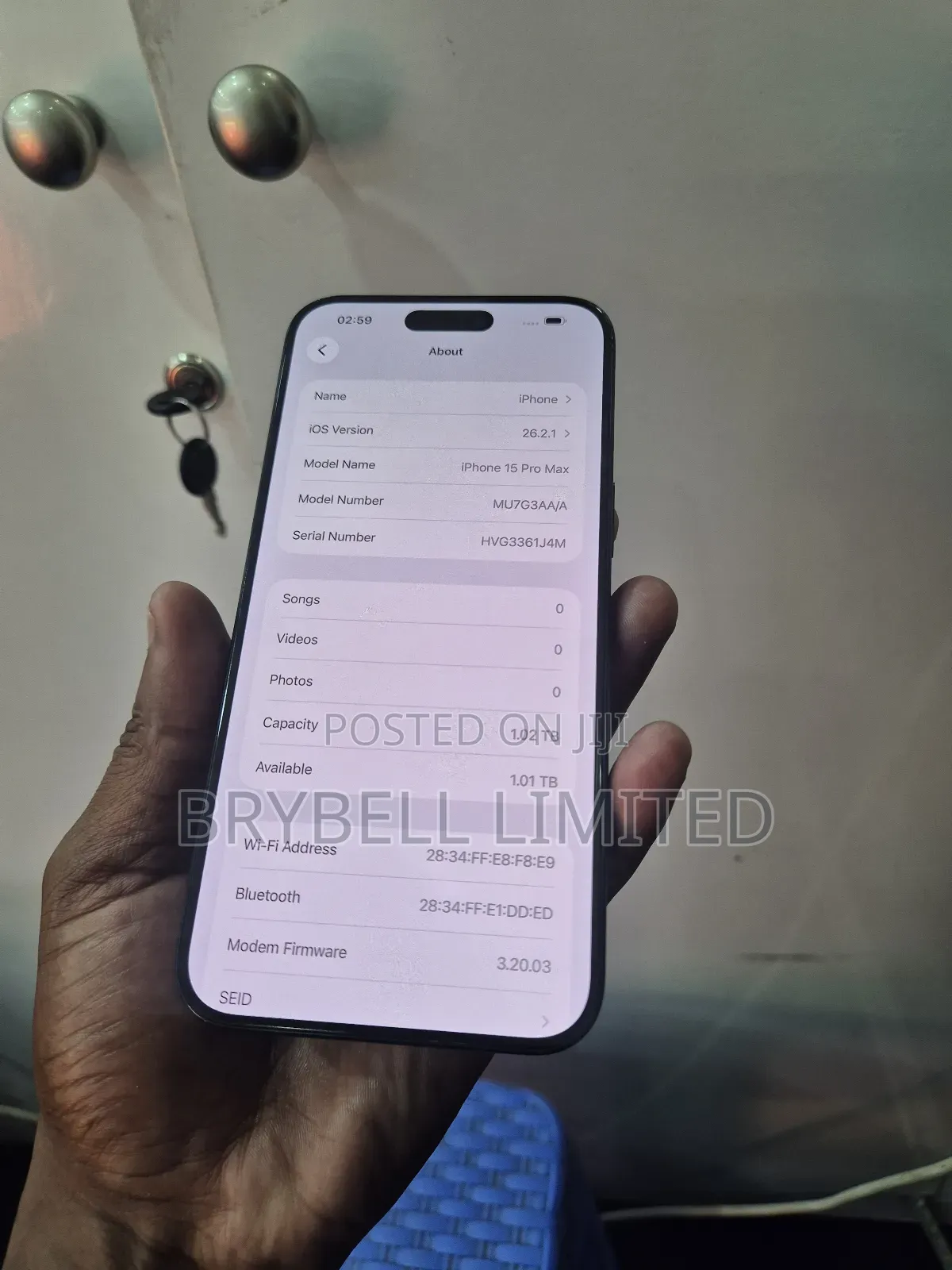 Apple iPhone 15 Pro Max 1 TB Gray