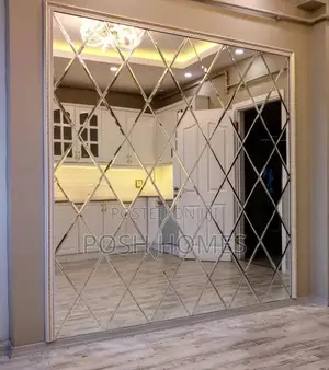 Beveled Diamond Mirror Decor Arts